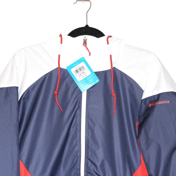 Columbia Side Hill Colorblocked Hooded Jacket XL NWT - Picture 6 of 8